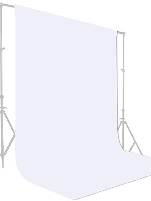 GFCC 8FTX10FT White Backdrop Background for Photography