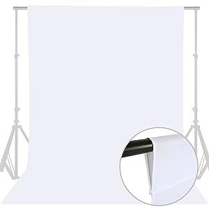 GFCC 8FTX10FT White Backdrop Background for Photography