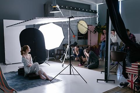 Pioneer Works Photography Lighting kit with Backdrops